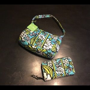 Vera Bradley “Sophie” purse/matching wallet set